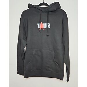 PND PartyNextDoor Mens Black 2024 Tour Graphic Hoodie Size Small NWOT